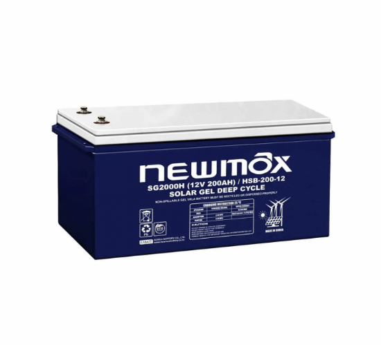 Imagen de Batería Newmax de gel 12V 200AH (2.4kWh). PRECIO ANTES DEL IVA 